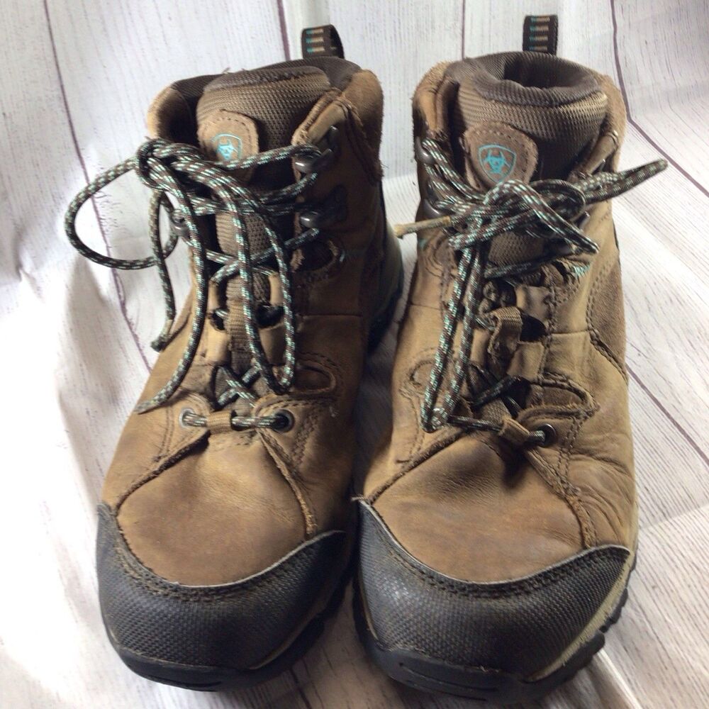Women’s Ariat Skyline Mid Waterproof Hiking Boots Size 8B Pre Owned